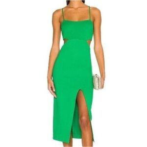 h:ours Vibrant Green Dress